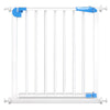 Adjustable Baby Pet Child Kid Safety Security Gate Stair Barrier Door Extension Blue