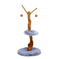 Real Wood Cat Tree Scratching Post Scratcher Pole Gym Toy House Furniture Resort