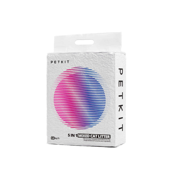 PETKIT 5-in-1 Biodegradable & Flushable Active Carbon Mixed Tofu Cat Litter