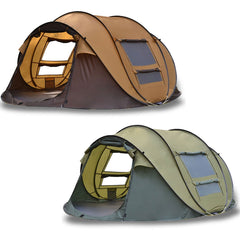 Waterproof Instant Beach Camping Tent 6 Person Pop up Tents Family Hiking Dome